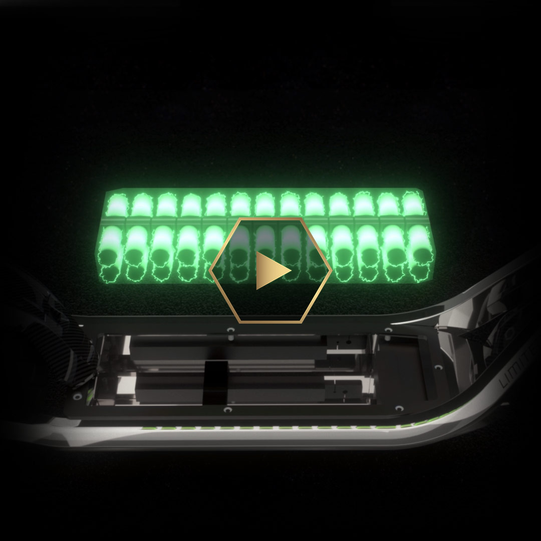 A long-life and efficient 48 V 16 Ah LG Li-ion battery
