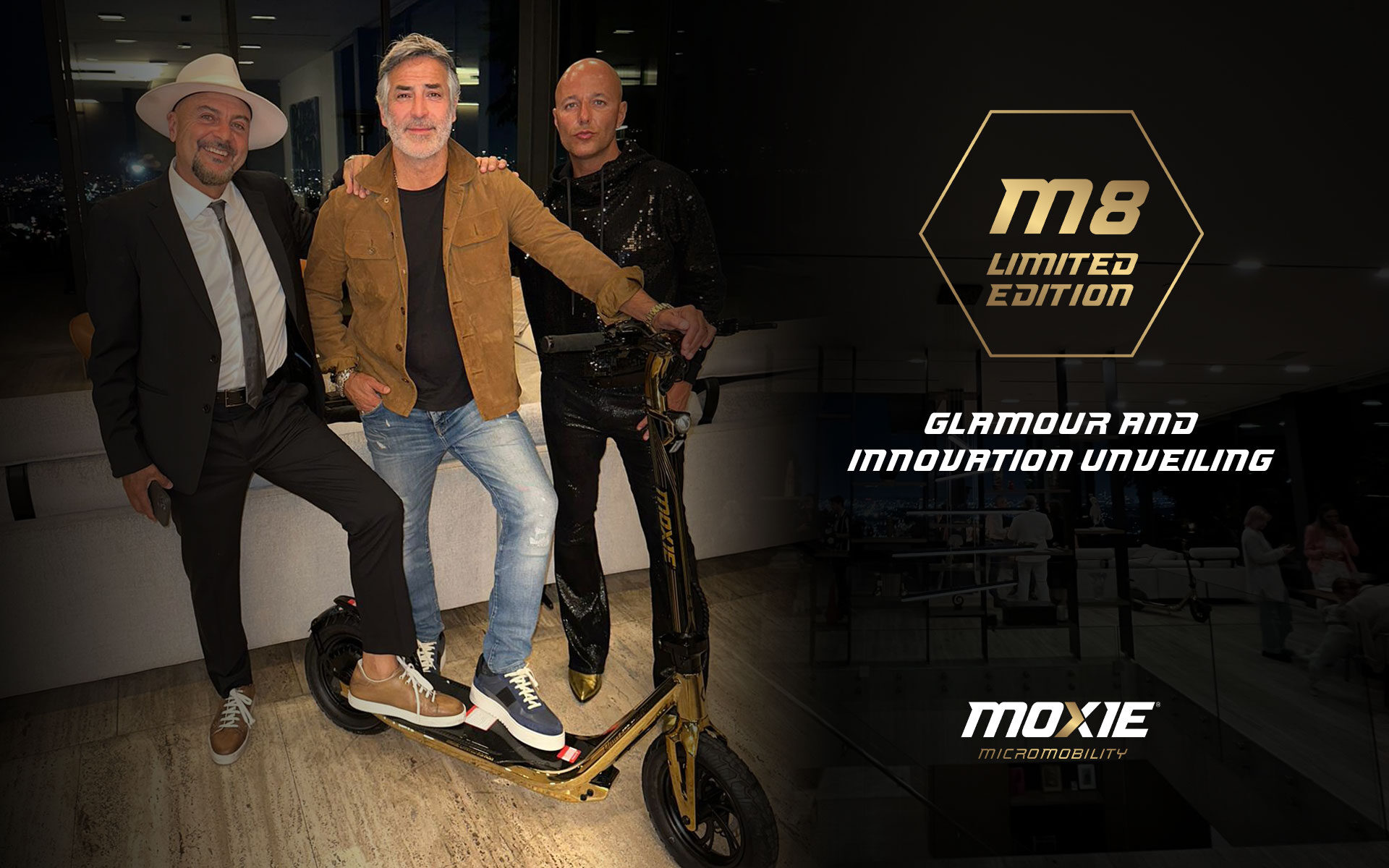 Glamour and Innovation Unveiling: Presentation of the ultra-luxurious Moxie M8 Limited Edition